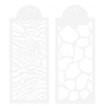 Staedter - Pochoir safari, 33 x 15 cm, set de 2