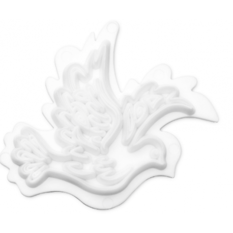 Staedter - Fondant embossing stamp dove, 5 cm