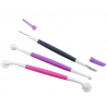 Wilton - Outils de base pâte à sucre, set de 3