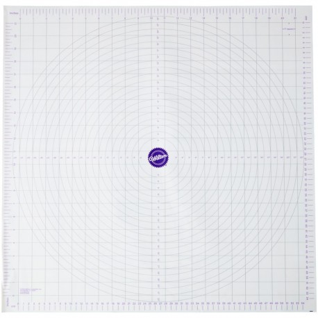 Wilton - Auswall- und Schneidematte, antihaft, 60 x 59 cm