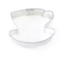 Cookie Cutter Tea Cup and saucer, approx. 7.5 cm