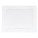 Staedter - White rectangle Doilies, 46 x 36 cm, 4 pieces