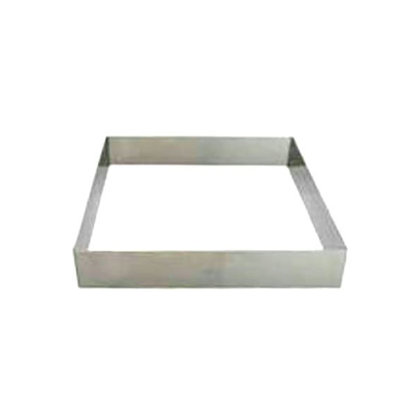 De Buyer - Tart ring square, 12 cm, 2 cm high