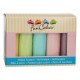 Funcakes fondant multipack pastel colours, 5 x 100 g