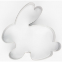Cookie Cutter Crouching Bunny