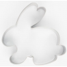 Cookie Cutter Crouching Bunny