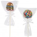 Pops favor Bags and ribbons, 12 pieces
