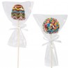 Wilton Cake Pop Beutel und Gummis, 12 Stück
