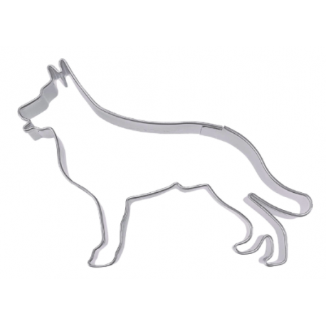 Ausstechform Schäferhund, zirka 7.5 cm