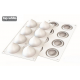 Silikomart - Silicon mould Goutte 55, 8x Ø 54 h 54 mm