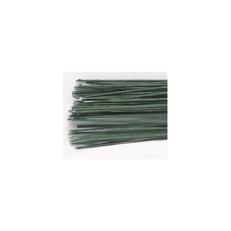 Culpitt - Tiges vertes pour fleurs env. 36 cm, calibre 30 (0.32mm), 50 pièces