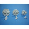 PME - Set of Three Dove Fondant Plunger Cutters
