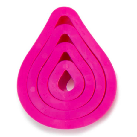 Decora - Emporte-pièce goutte, 4 pièces