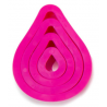 Decora - Drop cookie cutter, 4 pieces