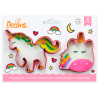 Decora - Emporte-pièce licorne, 2 pièces