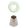 Douille en acier inoxydable sultane ouverte, 796