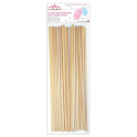Scrapcooking - Cotton Candy wood sticks, 28 cm, 25 pieces