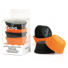 Caissettes à cupcakes noir/orange, 75 pièces
