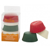 Baking Cupcake cups red/green/white, 75 pieces