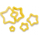 Decora - Emporte-pièce étoile, 5 pièces