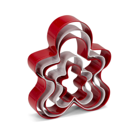 Patisse - Cookie Cutter Set Gingerbread Man, 5 pieces