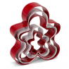 Patisse - Cookie Cutter Set Gingerbread Man, 5 pieces