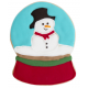 Emporte-pièce - Bonhomme de neige boule de verre, approx. 8 cm