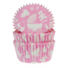 Baking Cups pink baby, 50 pieces