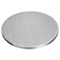 Cake Board Silver cm 40 diameter, 12 mm thick