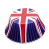 Cupcake Backförmchen Großbritannien, 50 Stück