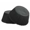 Baking Cups Micro size black, 200 pieces