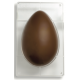 Decora - Plastic mold for chocolate egg, 750 gr, 195 x 295 x h 95 mm, 1 cavity