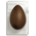Decora - Plastic mold for chocolate egg, 750 gr, 195 x 295 x h 95 mm, 1 cavity