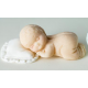Karen Davies - Silicon mold sleeping baby with pillow