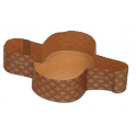 Decora - Paper mold for colomba (500 g), 5 pièces