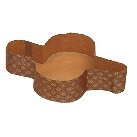Decora - Paper mold for colomba (750 g), 5 pièces