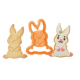 Decora - Rabbit & egg cookie cutter