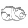 Cookie cutter "Geo" Panda, 7.5 cm