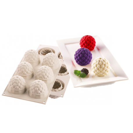 Silikomart -Segreti del bosco Backform, Ø65 mm x 6