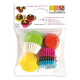 Baking Cups Micro size bold colors, 140 pieces