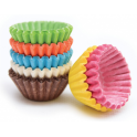 Baking Cups Micro size bold colors, 140 pieces