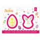 Decora - Emporte-pièce oeuf & tête de lapin