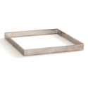 Decora - Tart shape perforated square, 7 X 7 X 2 H CM