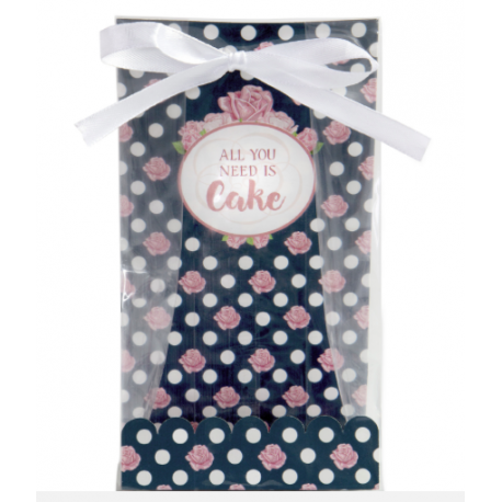 Staedter - Sachets cadeau "All you need is Cake", 6