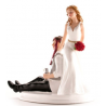 Dekora - Hochzeitstorte topper betrunken