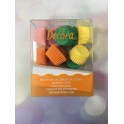 Baking Cups Micro size bright colors, 200 pieces