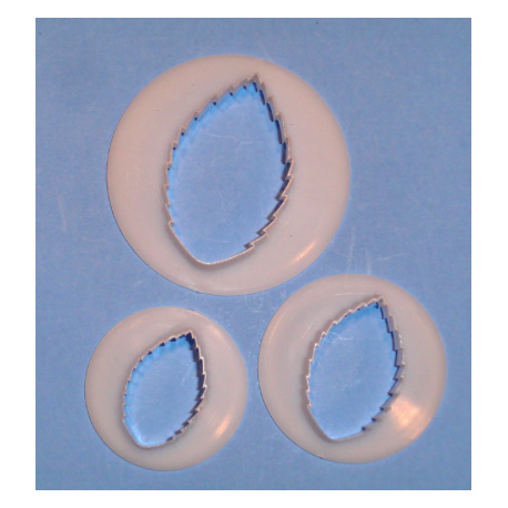 FMM - Rose leaf cutter, set of 3