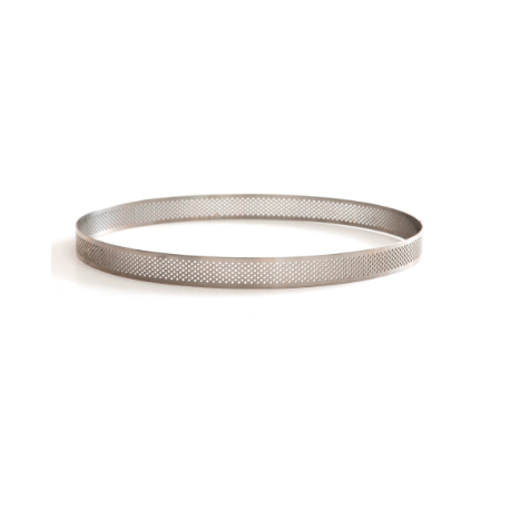Decora - Cercle à tarte perforé, 24 cm diamètre, 2 cm de haut