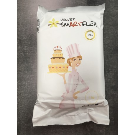 Smartflex - Sugar paste white, 1 kg