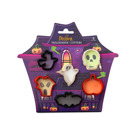 Decora - emporte-pièce halloween mini, set de 6